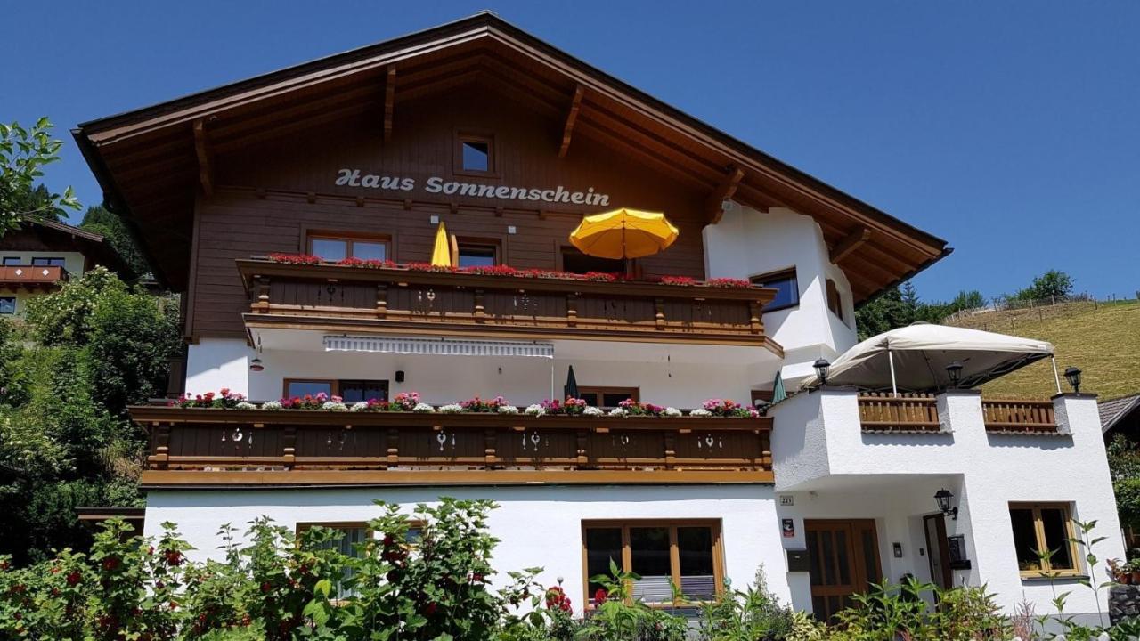 Haus Sonnenschein Apartment Saalbach-Hinterglemm Exterior photo
